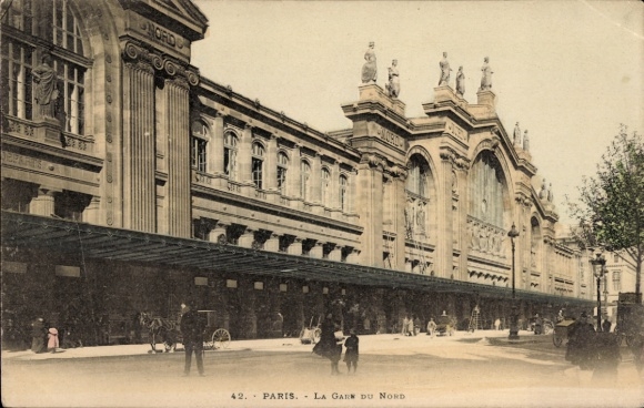 CPA Paris X Gare du Nord, Gare du Nord