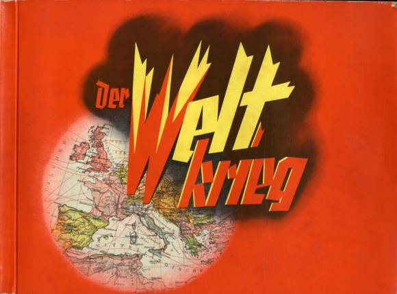The worldwar. Collection picture album of the cigarette industry Dresden 1937