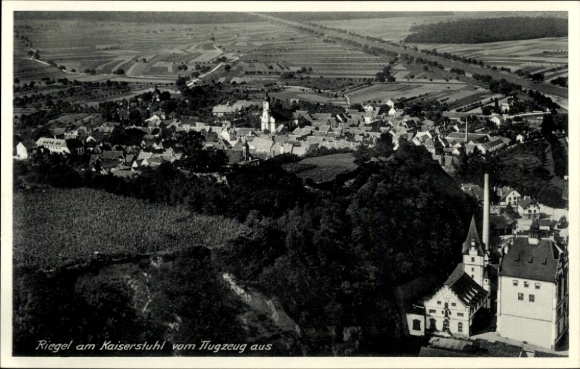 KP Riegel am Kaiserstuhl, zdjęcie lotnicze