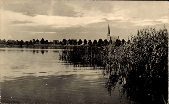 Ak Groß Köris im Kreis Dahme Spreewald, Blick über den See