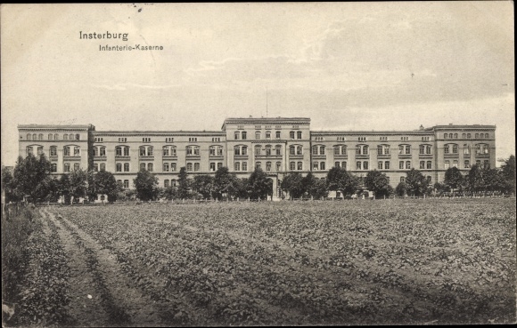 PC Tschernyachowsk Insterburg East Prussia, infantry barracks