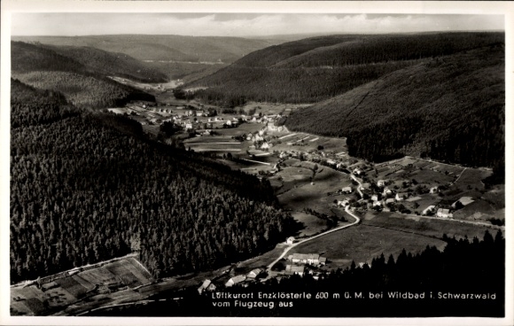 Postcard Enzklösterle in the Black Forest, Black Forest