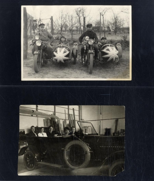 Photo album, motor sports, automobile, motorbike, motorboat, occasionally powered flight