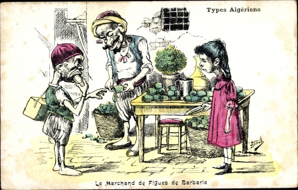 Artyści KP Assus, Typy algierskie, Kupiec opuncji, Maghreb