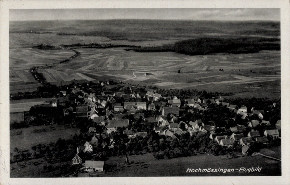 Ak Hochmössingen Oberndorf am Neckar, Luftbild