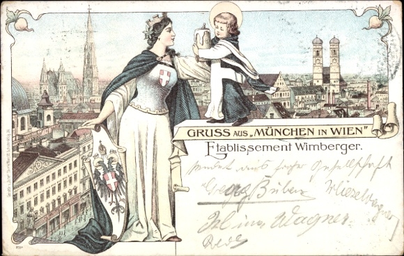 Chromo-Litho Vienna, Munich in Vienna, Etablissement Wimberger