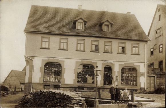 Foto Ak Strümpfelbrunn Waldbrunn Odenwald, Kaufhaus, Kinder