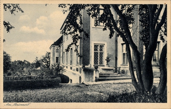 Postcard Zangberg in Upper Bavaria, Educational Institute of the Salesian Sisters of St. Joseph, Am Brünnerl