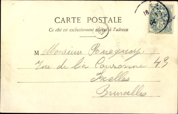 Ak Paris VIII, Triomfboog, Arc de Triomphe, Avenue de la Grande Armée, Tram