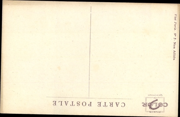 Artist Postcard Dupuis, Em., Nos Alliés, No 7, Monténegrine Infantry