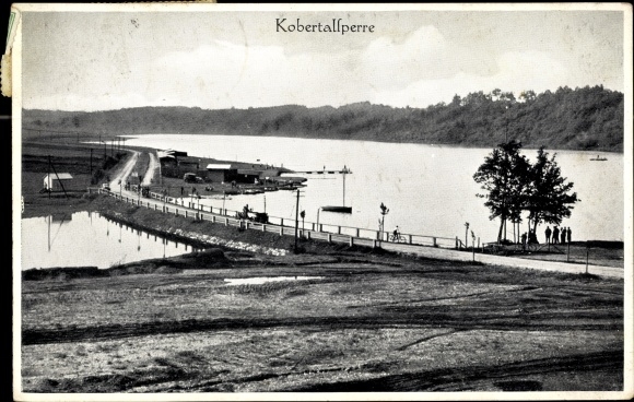 Postcard Langenbernsdorf in Saxony, Kobertalsperre, surroundings