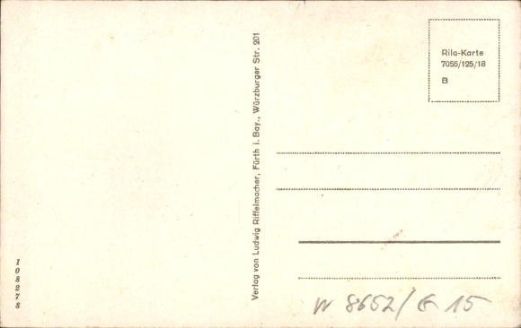 Postcard Stadtsteinach Upper Franconia, Hindenburgplatz