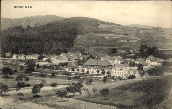 PC Birkenau in the Odenwald Hesse, general view