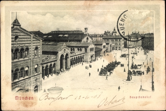 Ak München, Hauptbahnhof