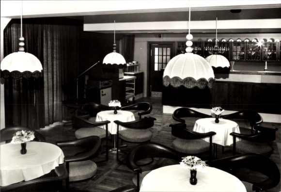 Ak Zippendorf Schwerin in Mecklenburg, FDGB Erholungsheim Fritz Reuter, Cafe