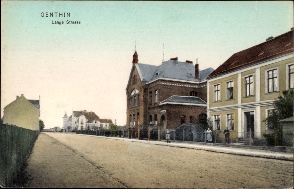 KP Genthin am Elbe Havel Kanal, Lange Straße, budynek