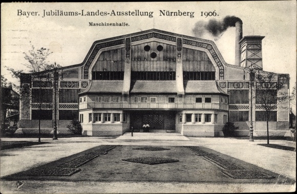 PC Nuremberg, Bavarian Jubilee State Exhibition 1906, machine hall