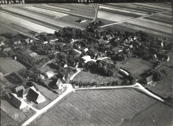 Foto Alkersum Insel Föhr Nordfriesland, Fliegeraufnahme