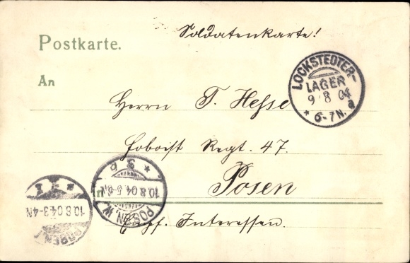 Litho Lockstedt, Lockstedter kamp, Sörensen&#39;s Hotel, Gravelottestrasse, Walderseestein, Casino
