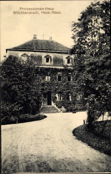 Postcard Waechtersbach in Hesse, Princess House