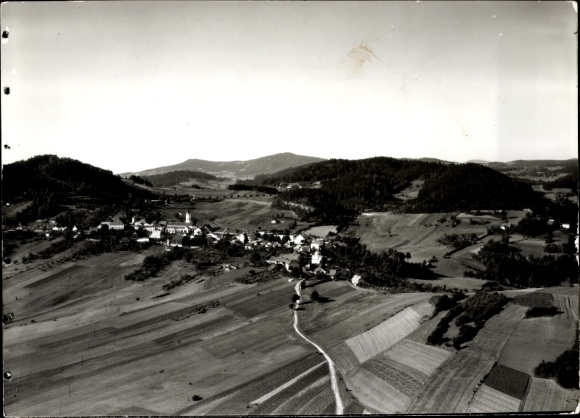 Photo Schönberg in the Bavarian Forest, aerial photograph