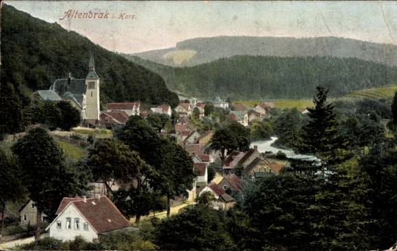 PC Altenbrak Thale in the Harz, panorama