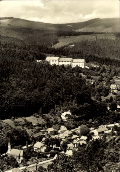 Ak Luisenthal im Thüringer Wald, Panoramablick