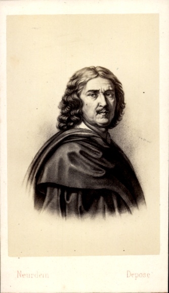Carte de Visite Maler Nicolas Poussin