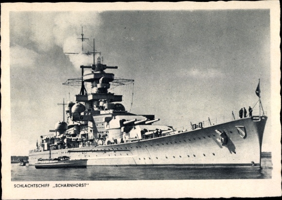 PC Deutsches Kriegsschiff, Scharnhorst, Battleship, Kriegsmarine