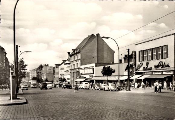 Ak Berlin Wedding Gesundbrunnen, Badstraße