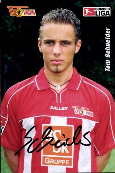 Autogrammkarte Fußballer Thomas Schneider, 1. FC Union Berlin, Autogramm