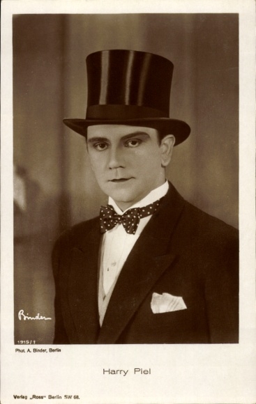 Ak Schauspieler Harry Piel, Portrait