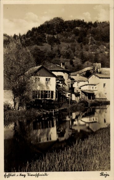 Postcard Eichstätt in Upper Bavaria, tower forge