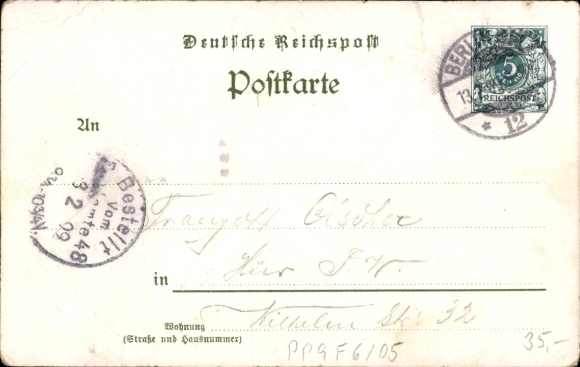 Kunstenaarskaart Berlijn Prenzlauer Berg, brouwerij Pfefferberg, Schönhauser Allee