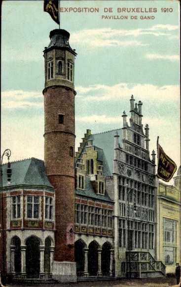KP Bruksela, Wystawa Światowa 1910, Pawilon Gandawy