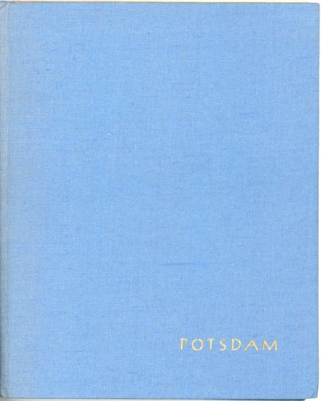 1 beautiful album with 8 photographs of Potsdam, E. Trepte, various black and white views
