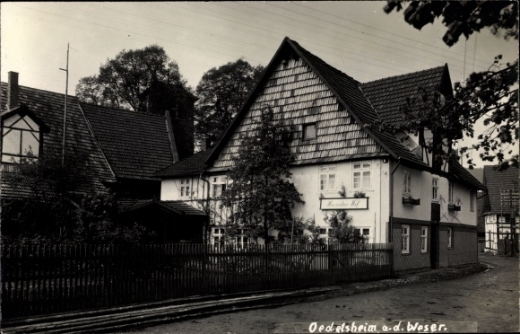 KP Oedelsheim Oberweser Hessen, przekrój ulicy