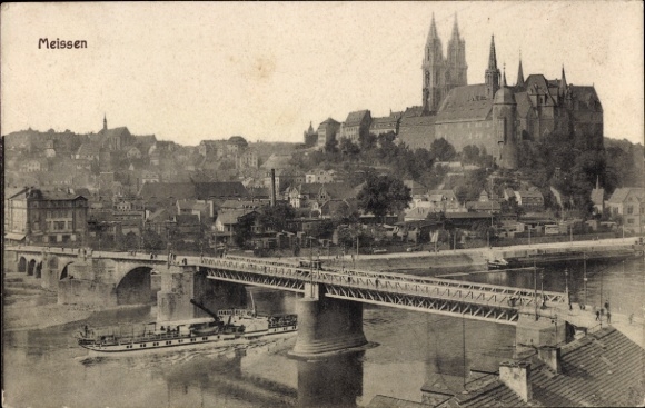 KP Meissen nad Łabą, widok na miasto
