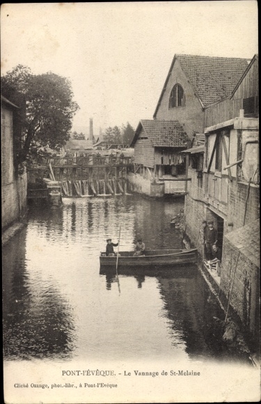 Ak Pont l Eveque Calvados, La Vannage de St Melaine
