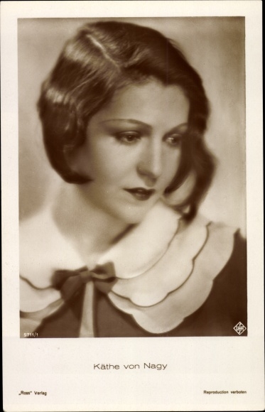 Actrice Käthe von Nagy, portret