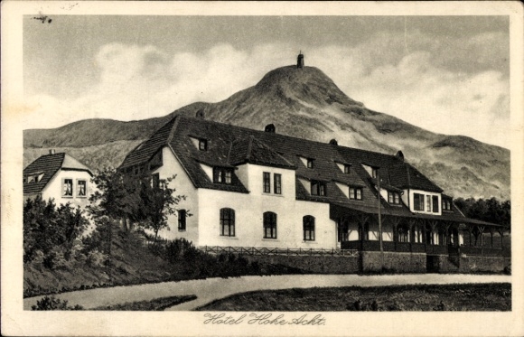 Postcard Adenau in the Eifel, Hotel Hohe Acht