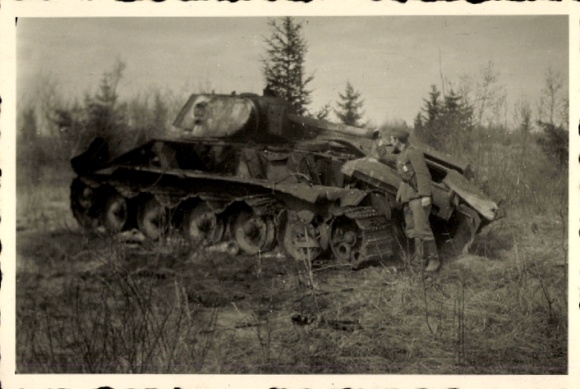 Photo German Wehrmacht, tank, Russia, May 1942