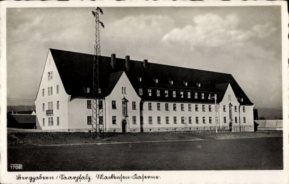 Postcard Bad Bergzabern on the Palatinate Wine Route, Mackensen Barracks