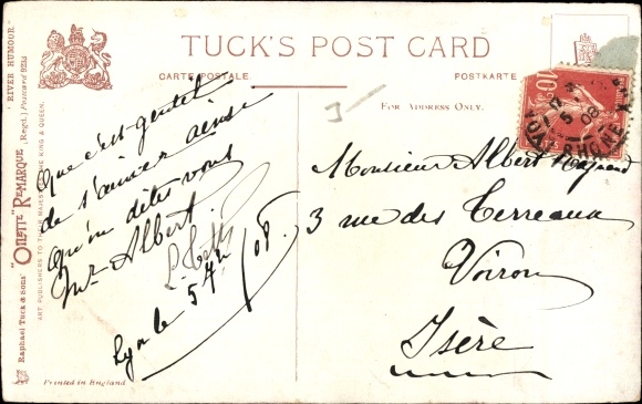 Artist Postcard Thackeray, Lance, River Humour, Behind the Times