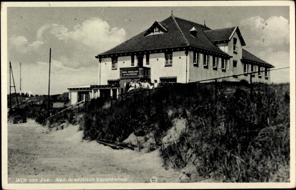 Judaika Ak Wijk aan Zee Beverwijk Nordholland, Ned israelitisch Vacantiehuis