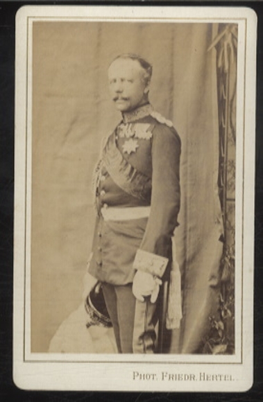 CdV Portrait Großherzog Carl Alexander von sachsen-Weimar-Eisenach