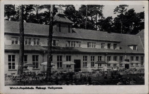 PC Berlin Reinickendorf Heiligensee, anti-aircraft regiment, farm buildings