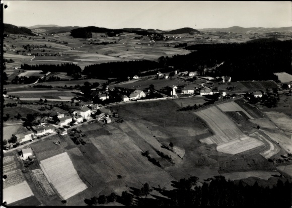 Photo Eberhardsreuth Schönberg in the Bavarian Forest, aerial photograph