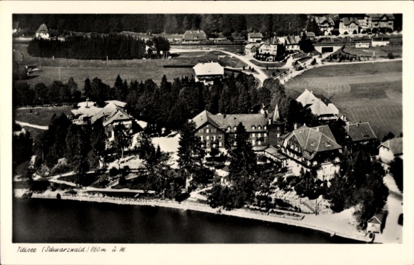 KP Titisee Neustadt im Breisgau Wysoki Czarny Las, zdjęcie lotnicze