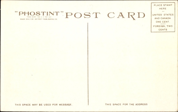Postcard San Gabriel California USA, Mission Play
